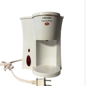 Black & Decker Single Serve Coffee Maker - White